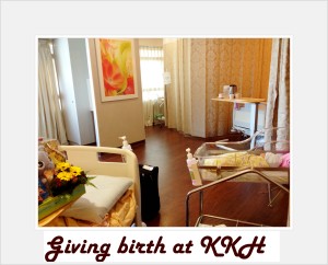 This is my ward after giving birth in KKH