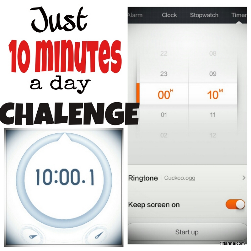 10 minutes a day