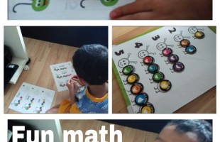 Fun Math for Preschooler: Counting Caterpillar