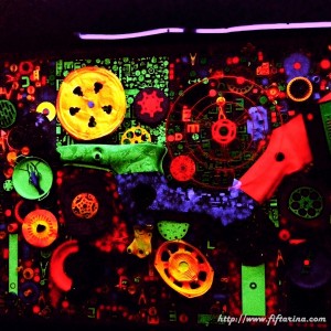 Beautiful art from recyclables