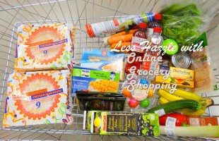 Online grocery shopping, perfect for busy moms