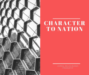 jurnal bunda produktif - character to nation