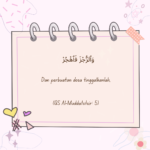 Quran Journaling | Al Muddatstsir Ayat 5
